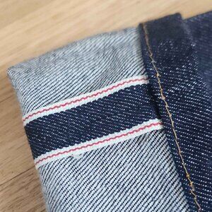 Gustin Selvedge Jeans Slim Raw Button Fly MADE IN THE USA #116699  (34x30)